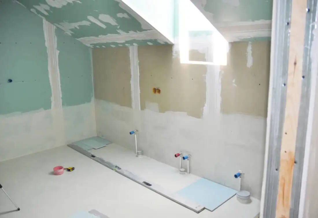 reforma con pladur para baños en valencia